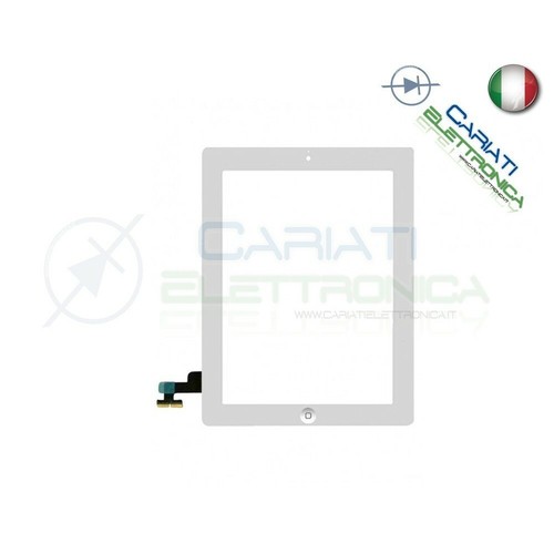 Vetro touch screen bianco - vetro,